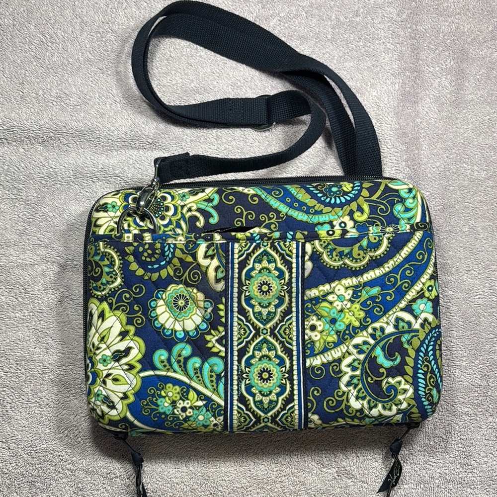 Floral Vera Bradley Paisley Crossbody Tablet/ IPad Case Bag